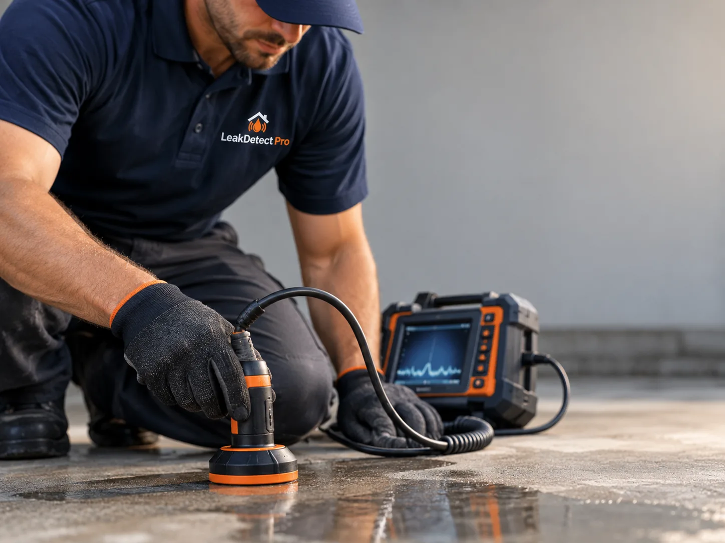 Moisture Detection Test in Holloman Air Force Base, NM